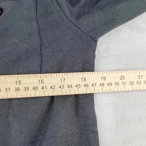 Dixxon DFC Youth Division Flannel Shirt Youth XL Gray Black Plaid Button Up - Picture 6 of 7